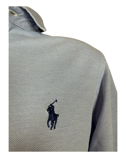 Polo Ralph Lauren Knit Oxfordhemd hellblau Größe M