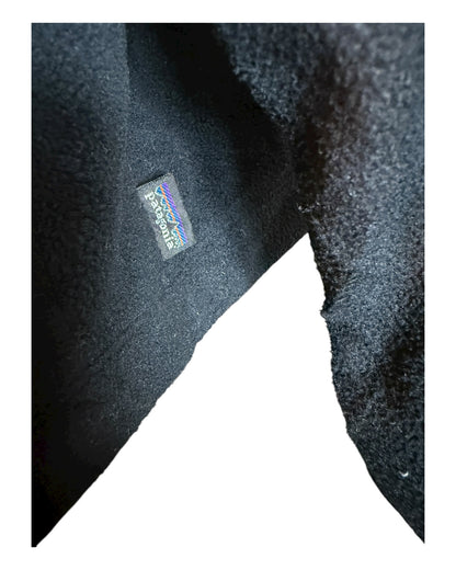 Patagonia Fleece Jacke schwarz Größe L