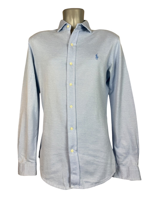 Polo Ralph Lauren Knit Oxfordhemd hellblau Größe M