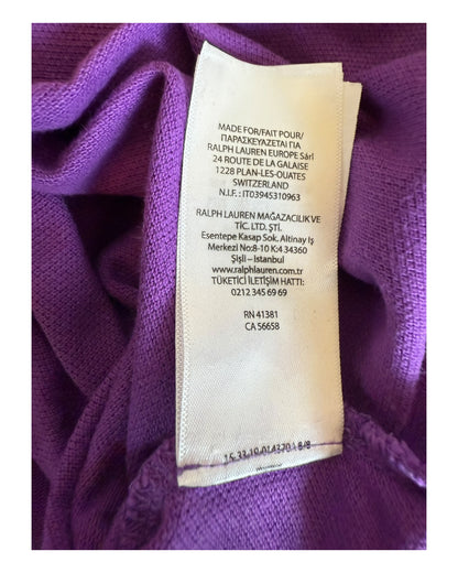 Polo Ralph Lauren Poloshirt Lila Größe L