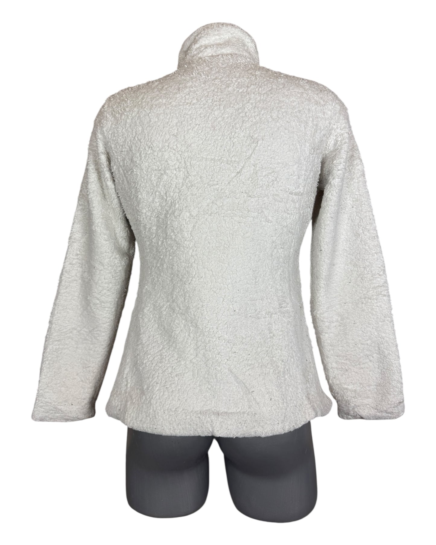 Patagonia Fleece Jacke weiß creme Größe S