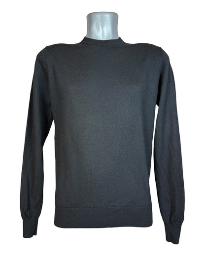 Suit Supply Pullover Merinowolle schwarz Größe M