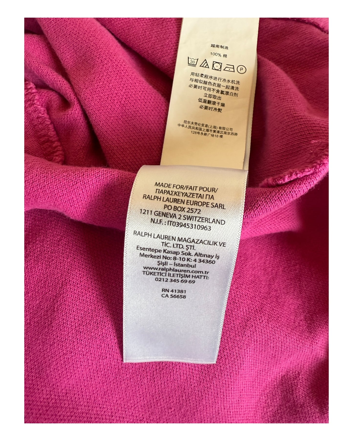 Polo Ralph Lauren Poloshirt pink Größe M
