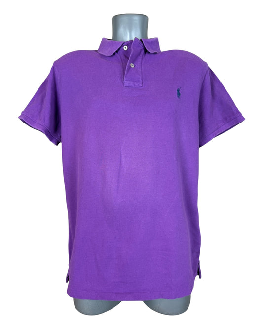 Polo Ralph Lauren Poloshirt Lila Größe L