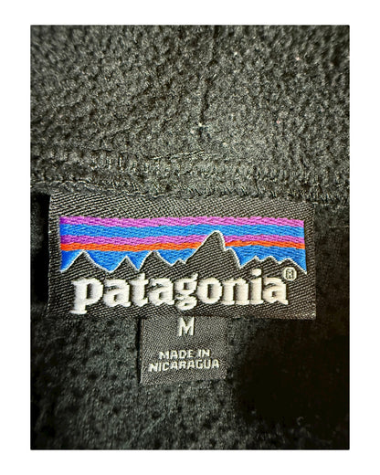 Patagonia Fleece Jacke schwarz Größe M