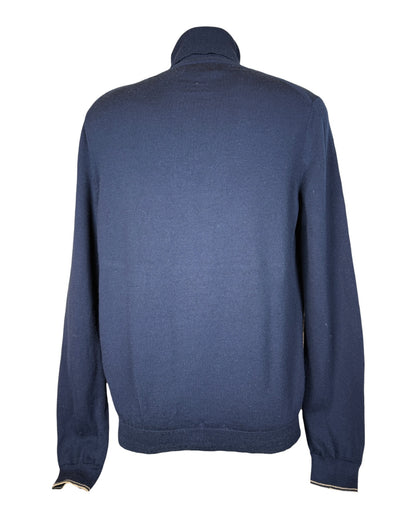 Fred Perry Pullover marineblau Größe L