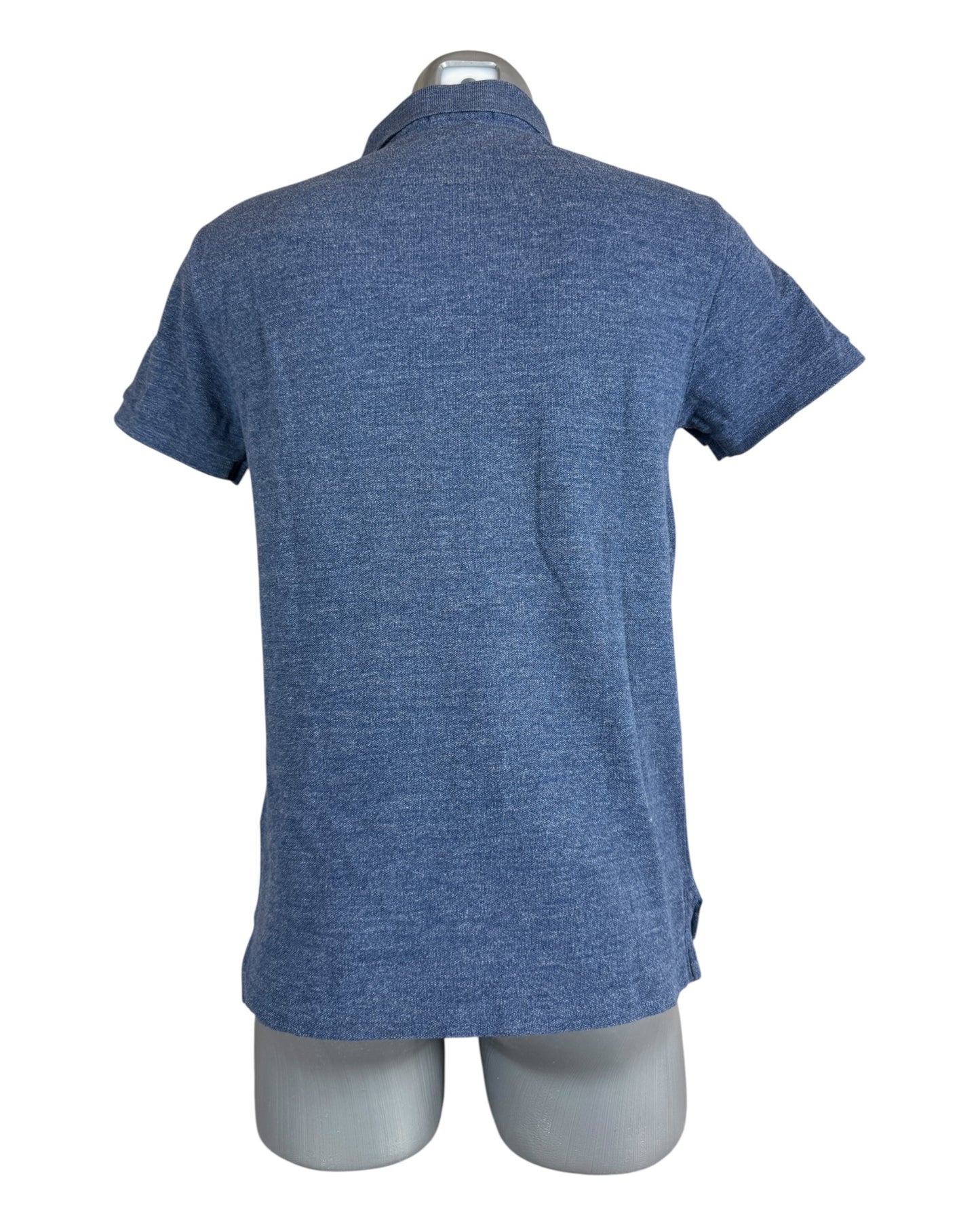 Polo Ralph Lauren Poloshirt blau meliert Größe M