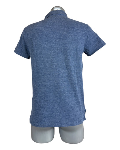 Polo Ralph Lauren Poloshirt blau meliert Größe M