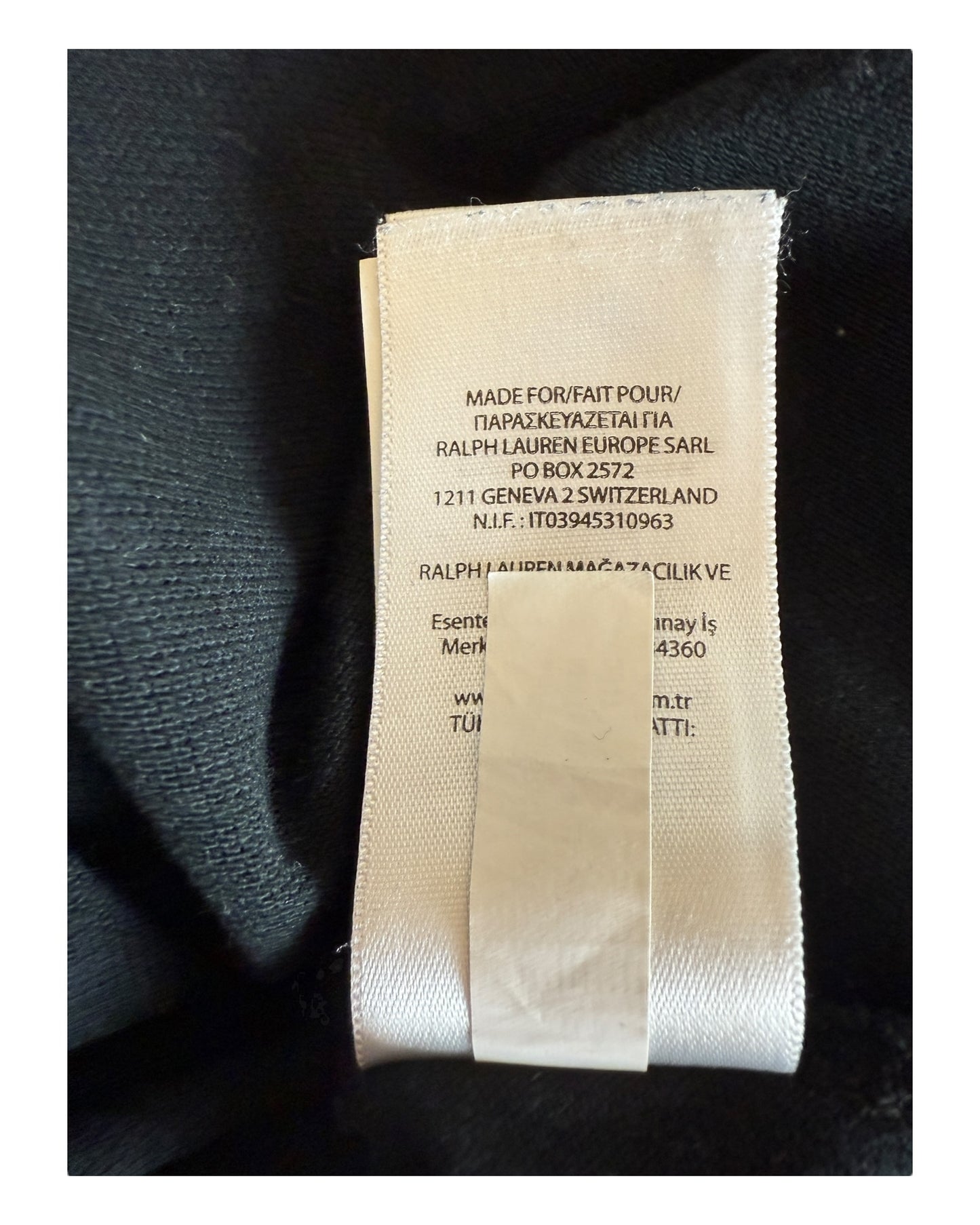 Polo Ralph Lauren Poloshirt schwarz Größe M