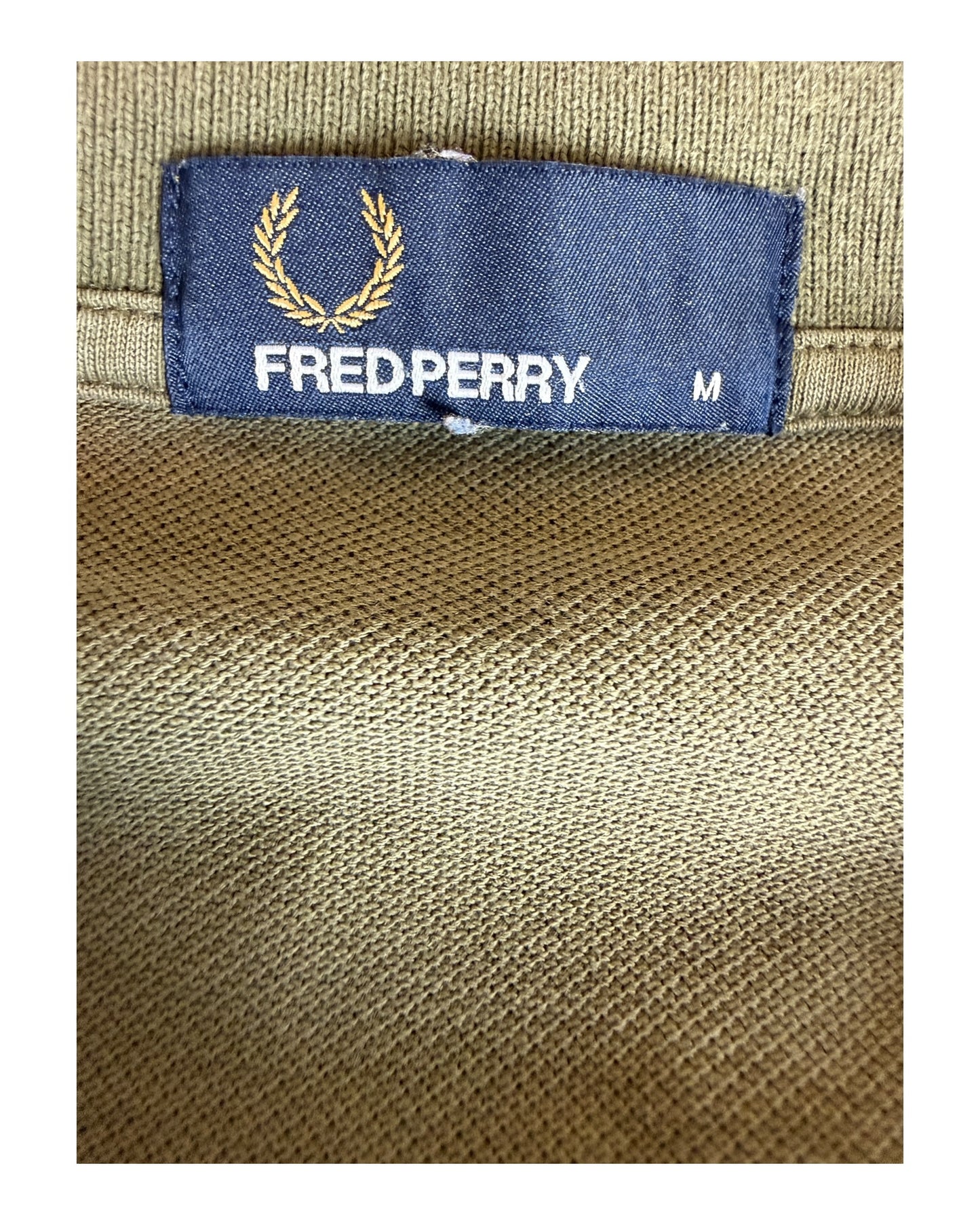 Fred Perry Poloshirt khaki Größe M