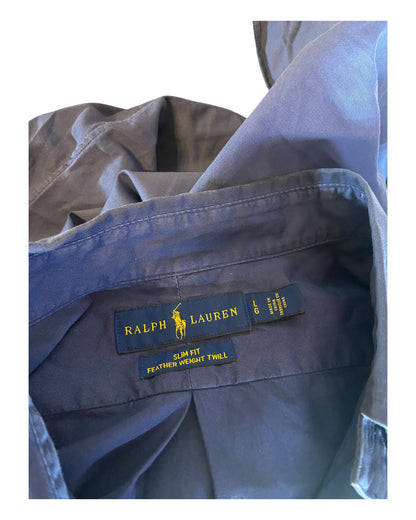 Polo Ralph Lauren Hemd marineblau Größe L