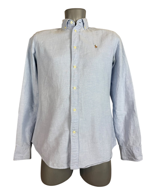 Polo Ralph Lauren Oxford Bluse hellblau Größe M