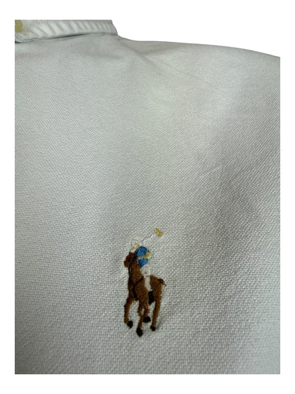 Polo Ralph Lauren Oxford Bluse weiß Größe M