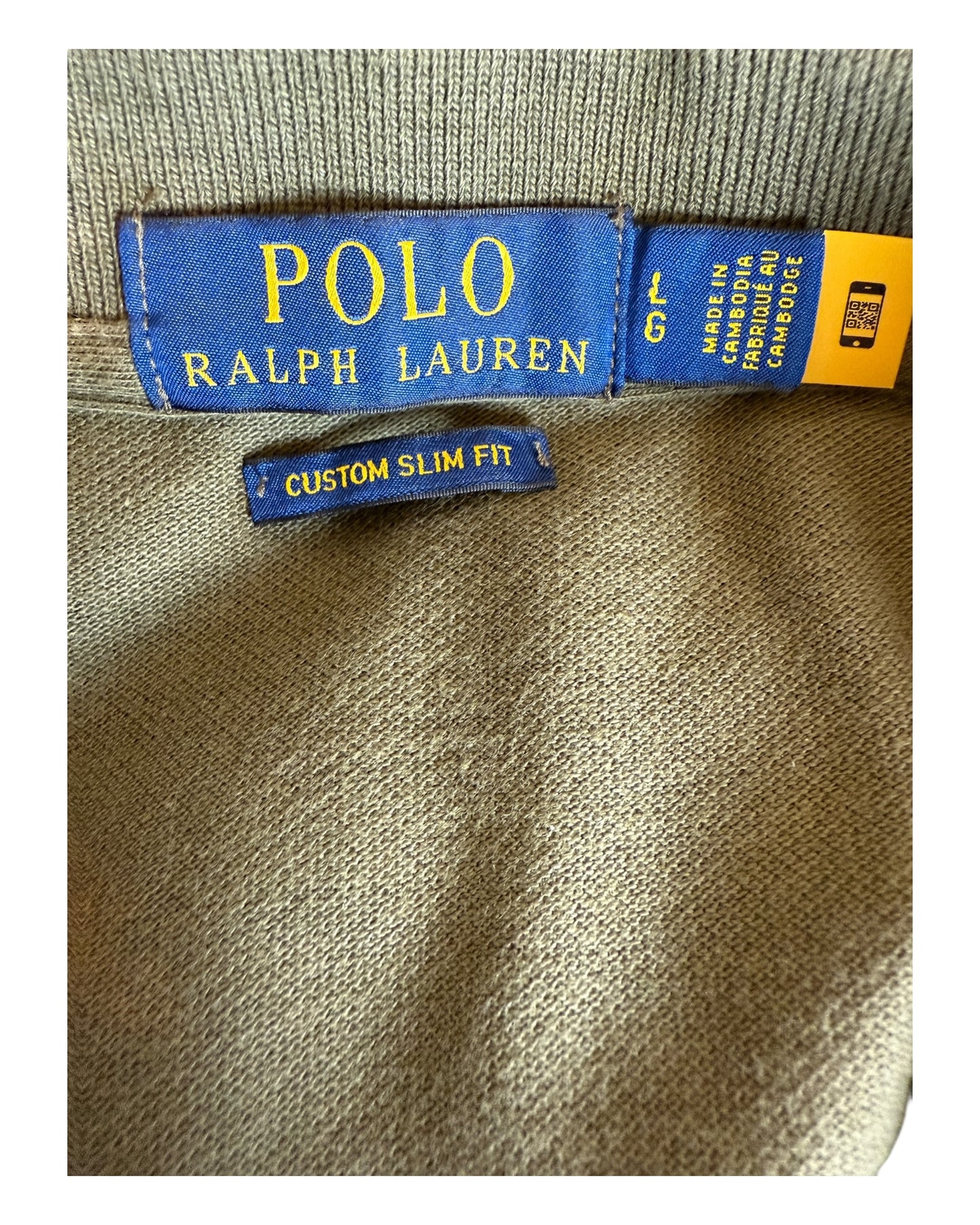 Polo Ralph Lauren Poloshirt khaki Größe L
