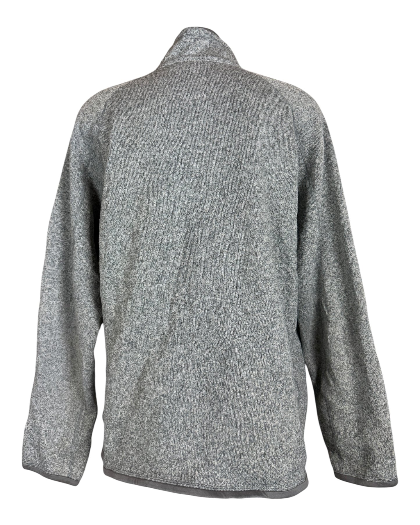 Patagonia Fleece Half Zip Pullover grau Größe L