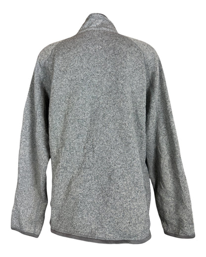 Patagonia Fleece Half Zip Pullover grau Größe L