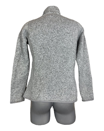 Patagonia Fleece Jacke grau Größe S