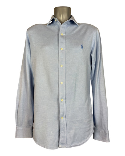 Polo Ralph Lauren Knit Oxfordhemd hellblau Größe M