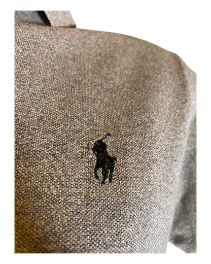 Polo Ralph Lauren Poloshirt grau meliert Größe M