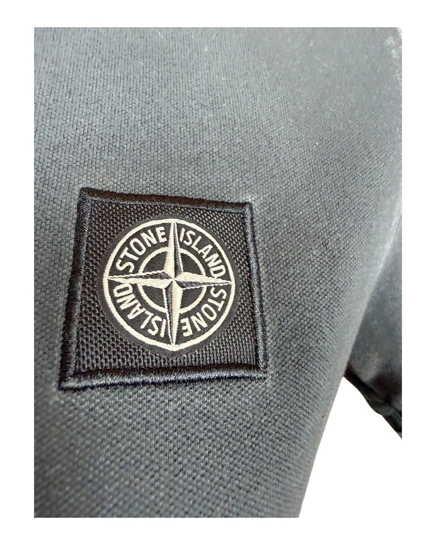Stone Island Poloshirt grau Größe M