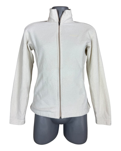 Patagonia Fleece Jacke creme Größe M