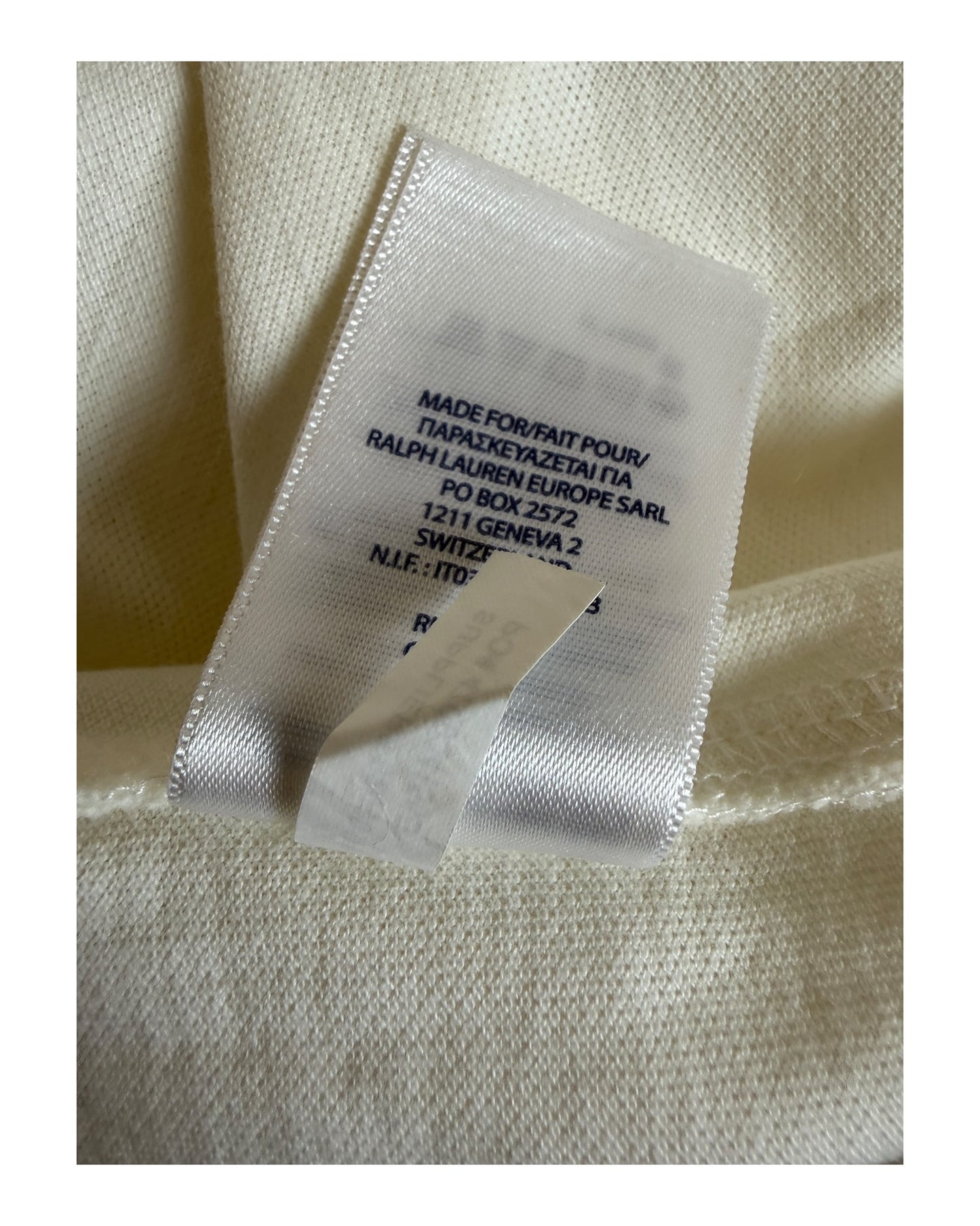 Polo Ralph Lauren Hemd weiß Größe L