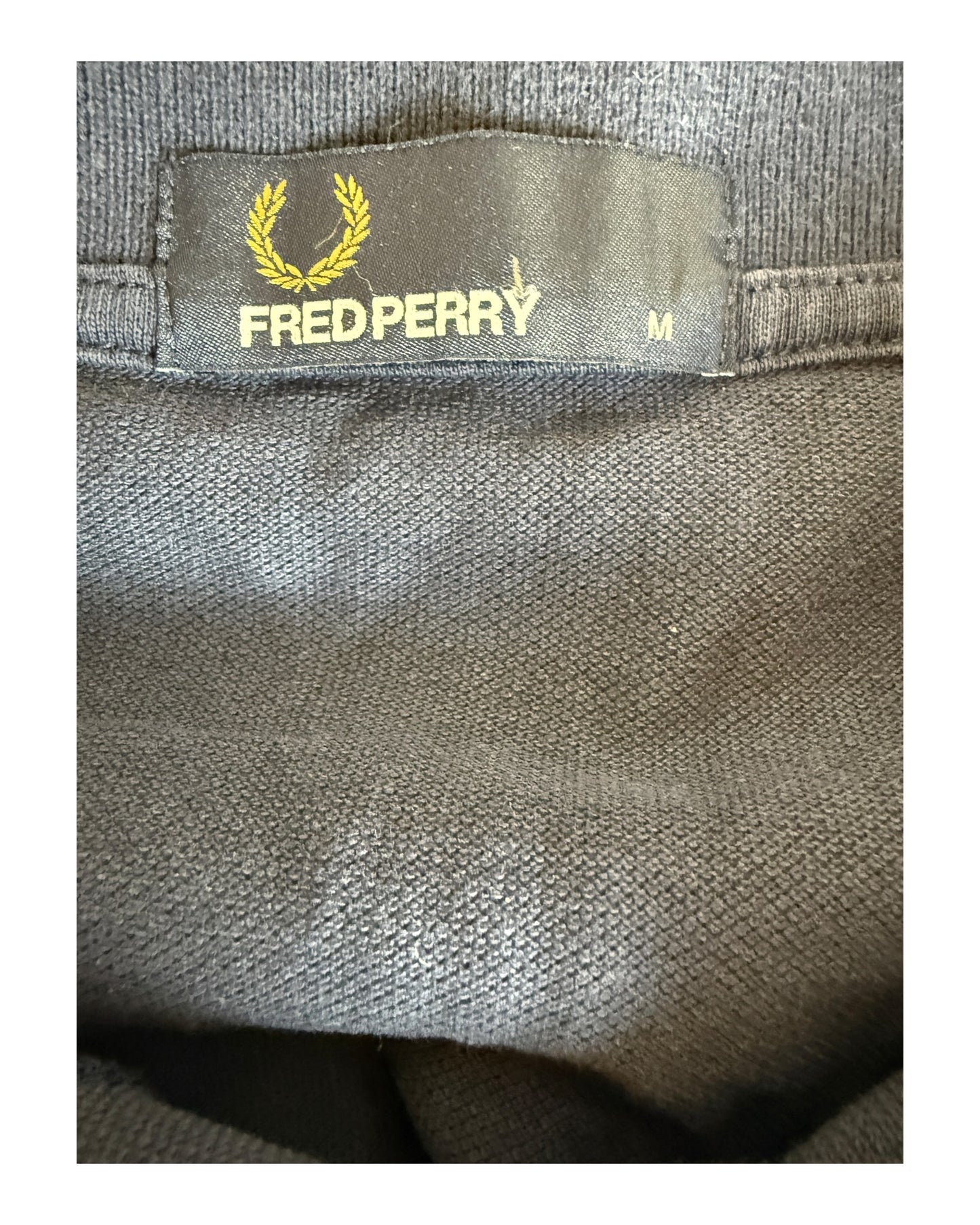 Fred Perry Poloshirt marineblau Größe M