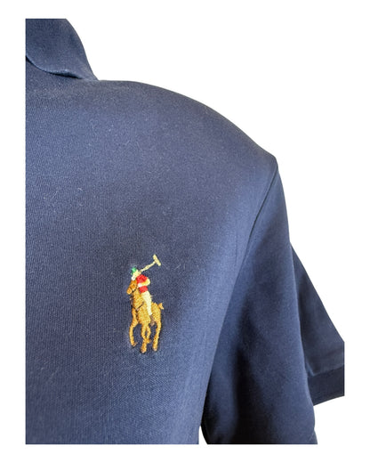 Polo Ralph Lauren Poloshirt marineblau Größe M