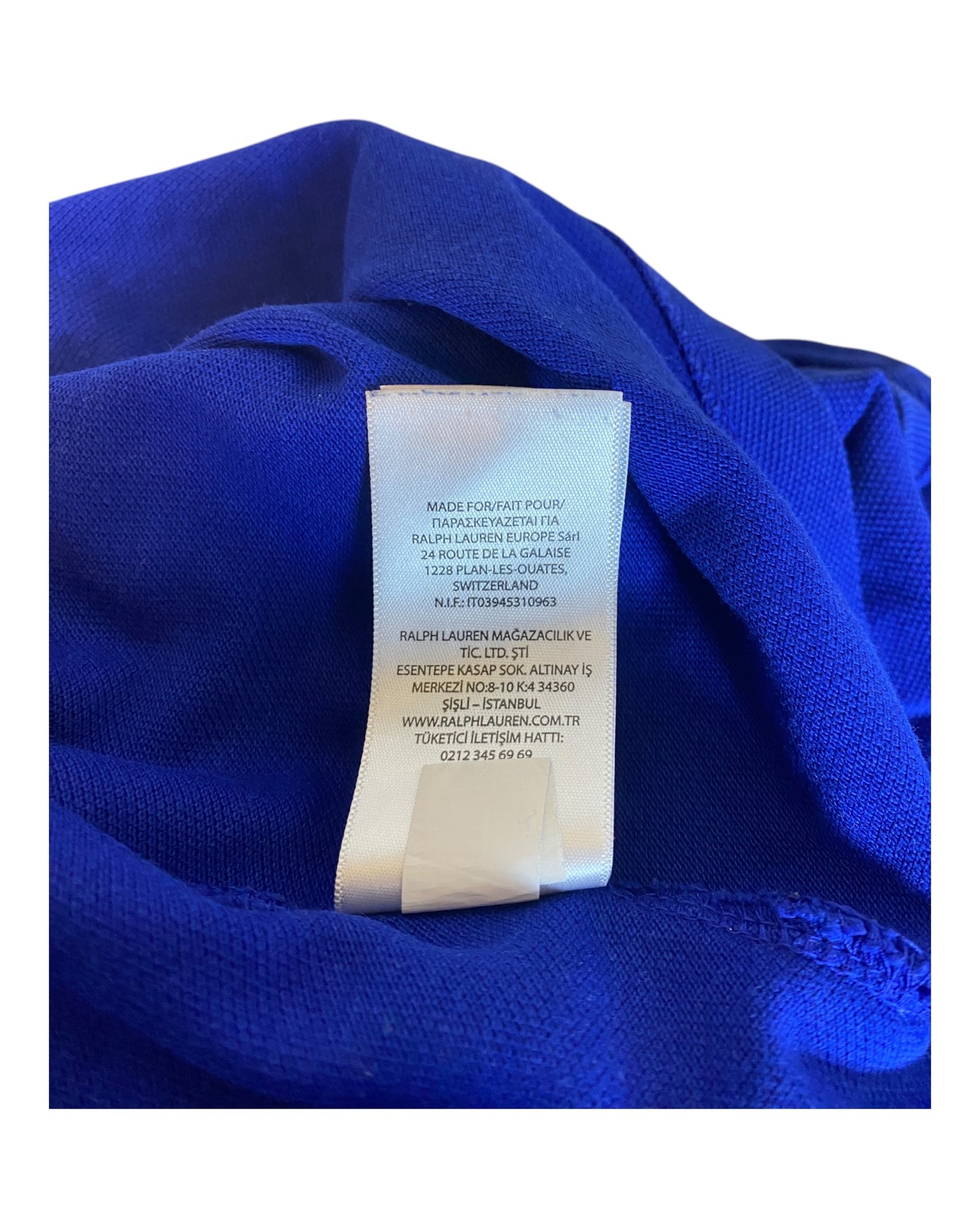 Polo Ralph polo shirt blue size M
