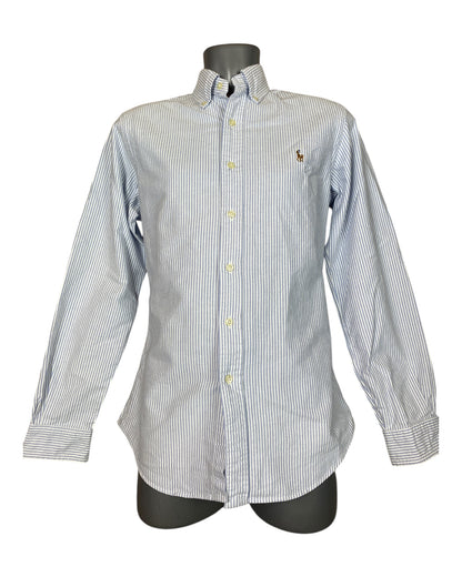 Polo Ralph Lauren Oxfordhemd blau weiß gestreift Größe S