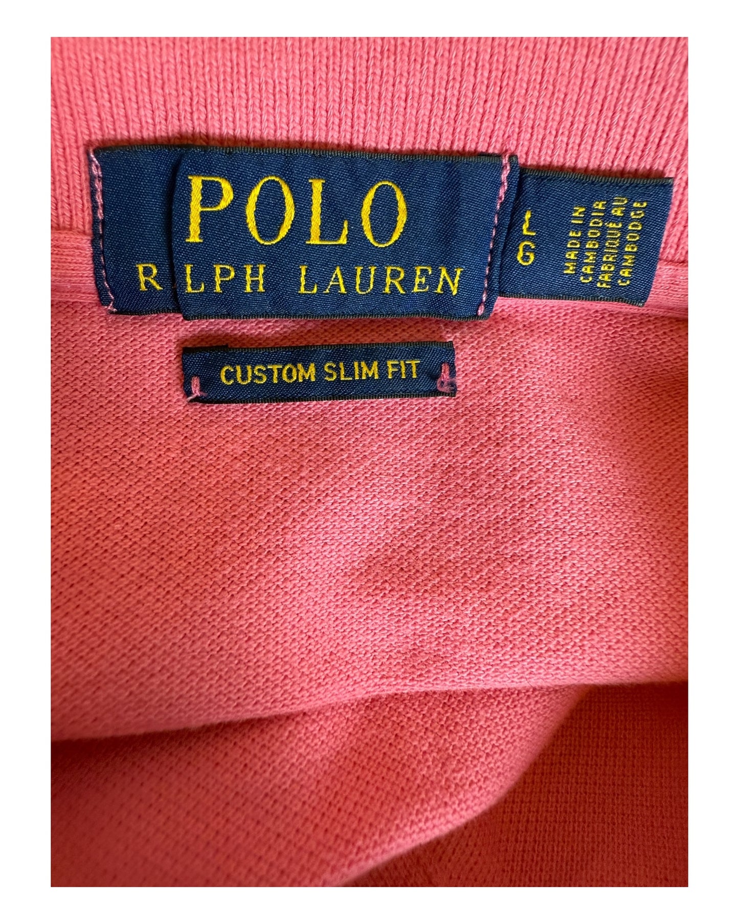 Polo Ralph Lauren Poloshirt pink Größe L