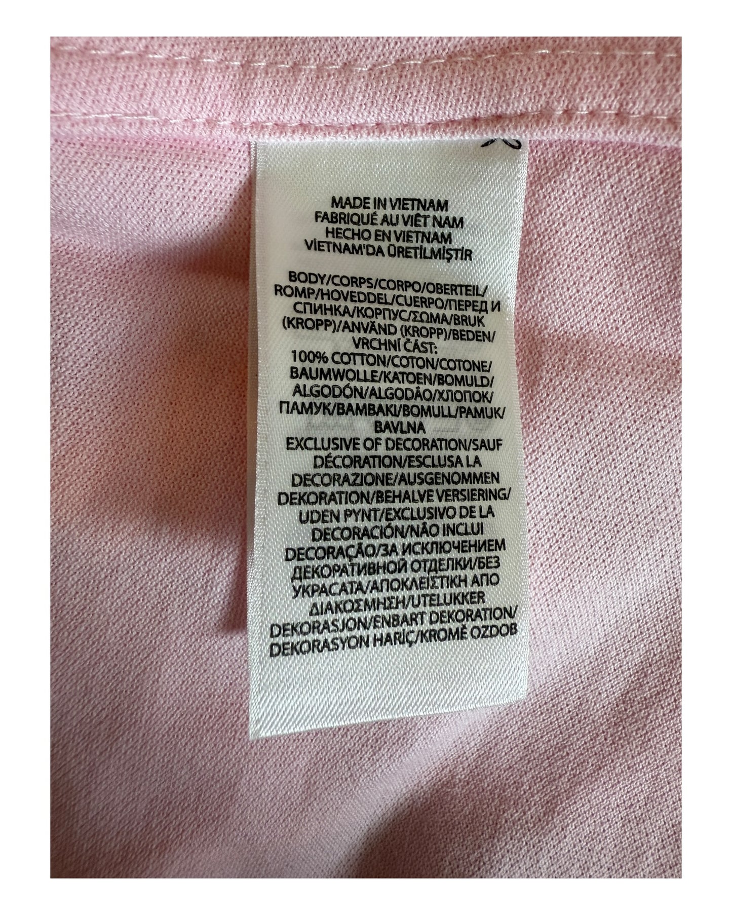 Polo Ralph Lauren Knit Oxford Bluse rosa Größe S