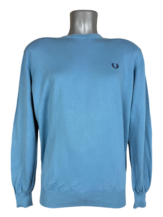 Fred Perry Pullover hellblau Größe L