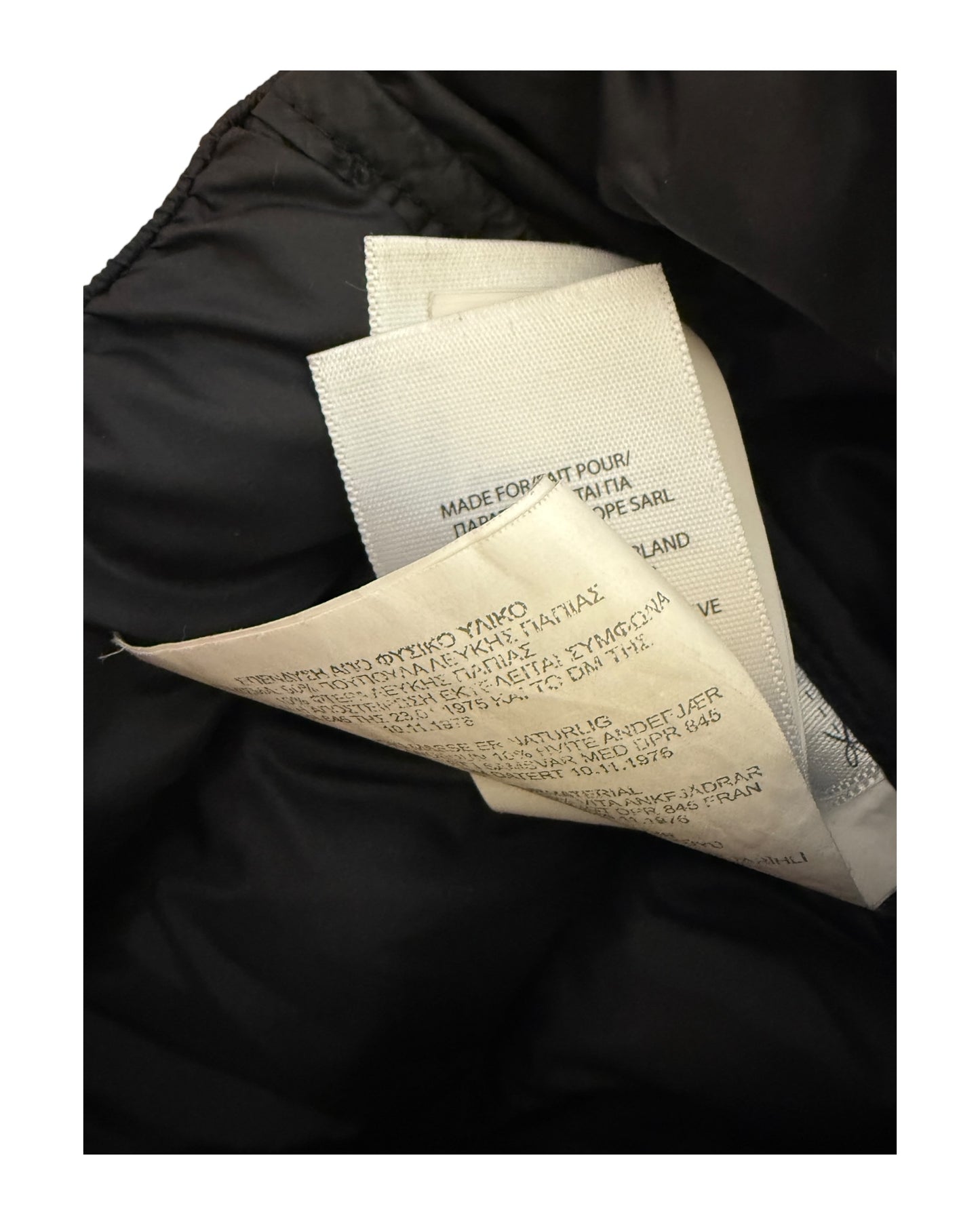 Polo Ralph Lauren Daunenweste schwarz Größe M