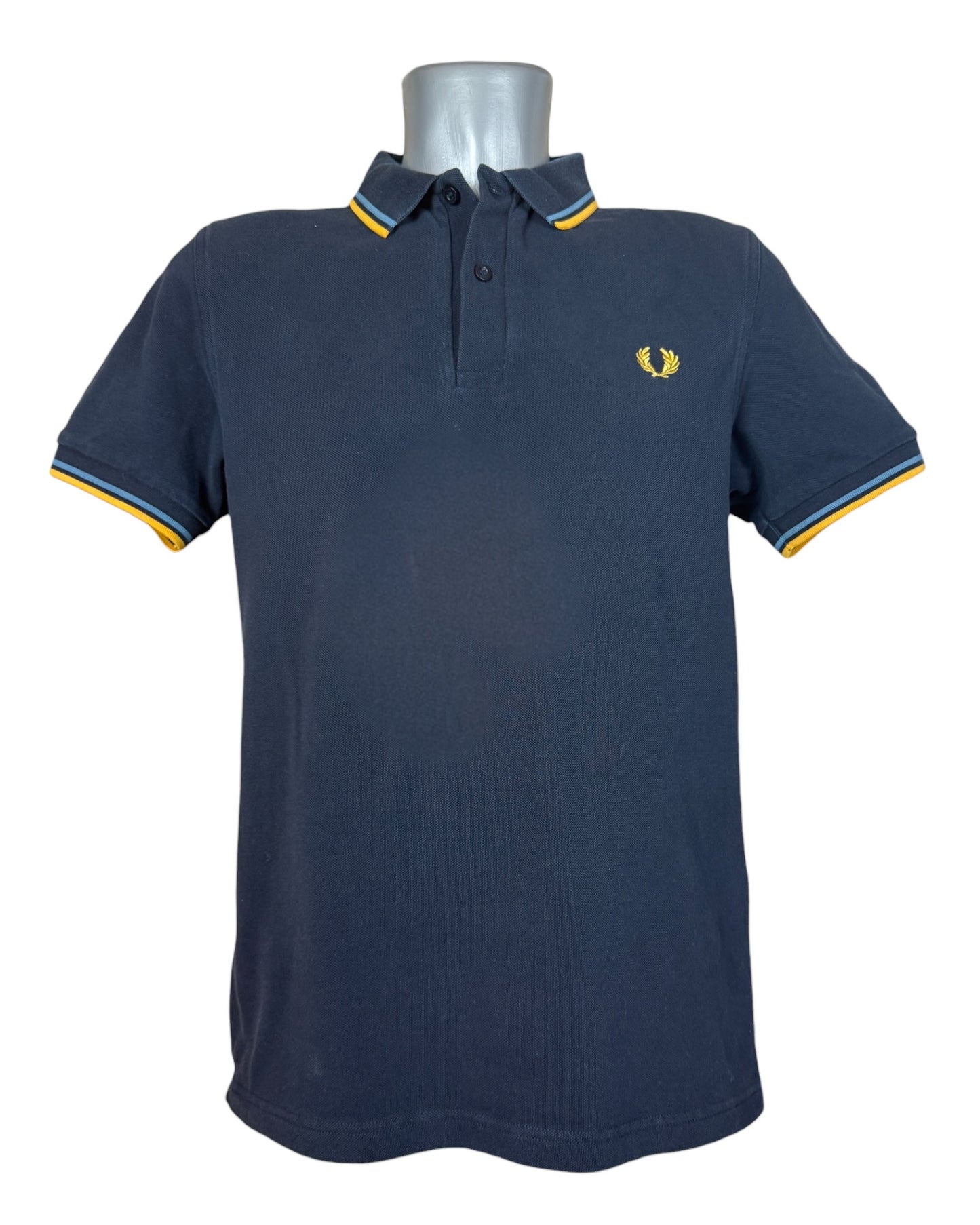 Fred Perry Poloshirt schwarz Größe M