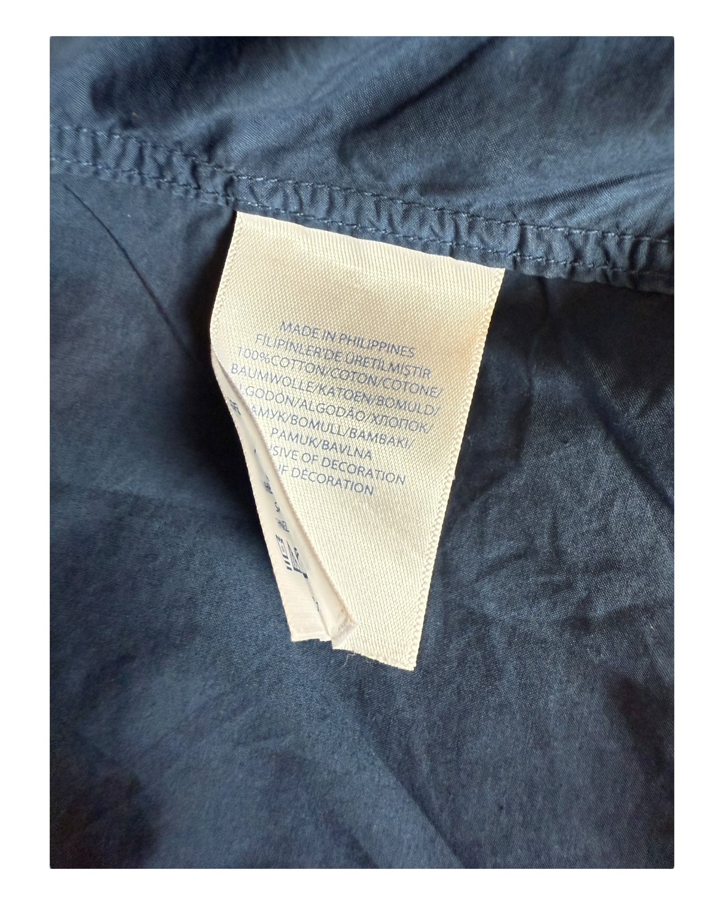 Polo Ralph Lauren Kurzarm Hemd marineblau Größe M