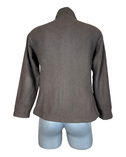 Patagonia Fleece Jacke braun Größe S