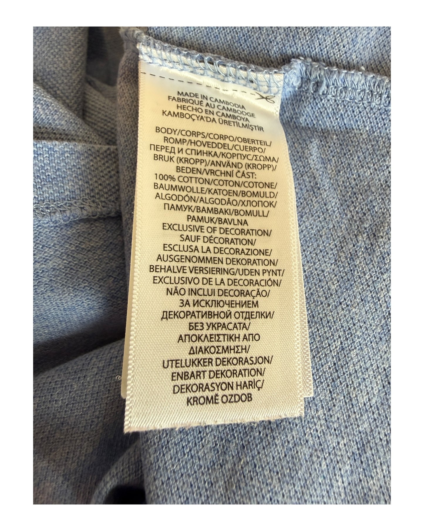 Polo Ralph Lauren Poloshirt hellblau Größe L