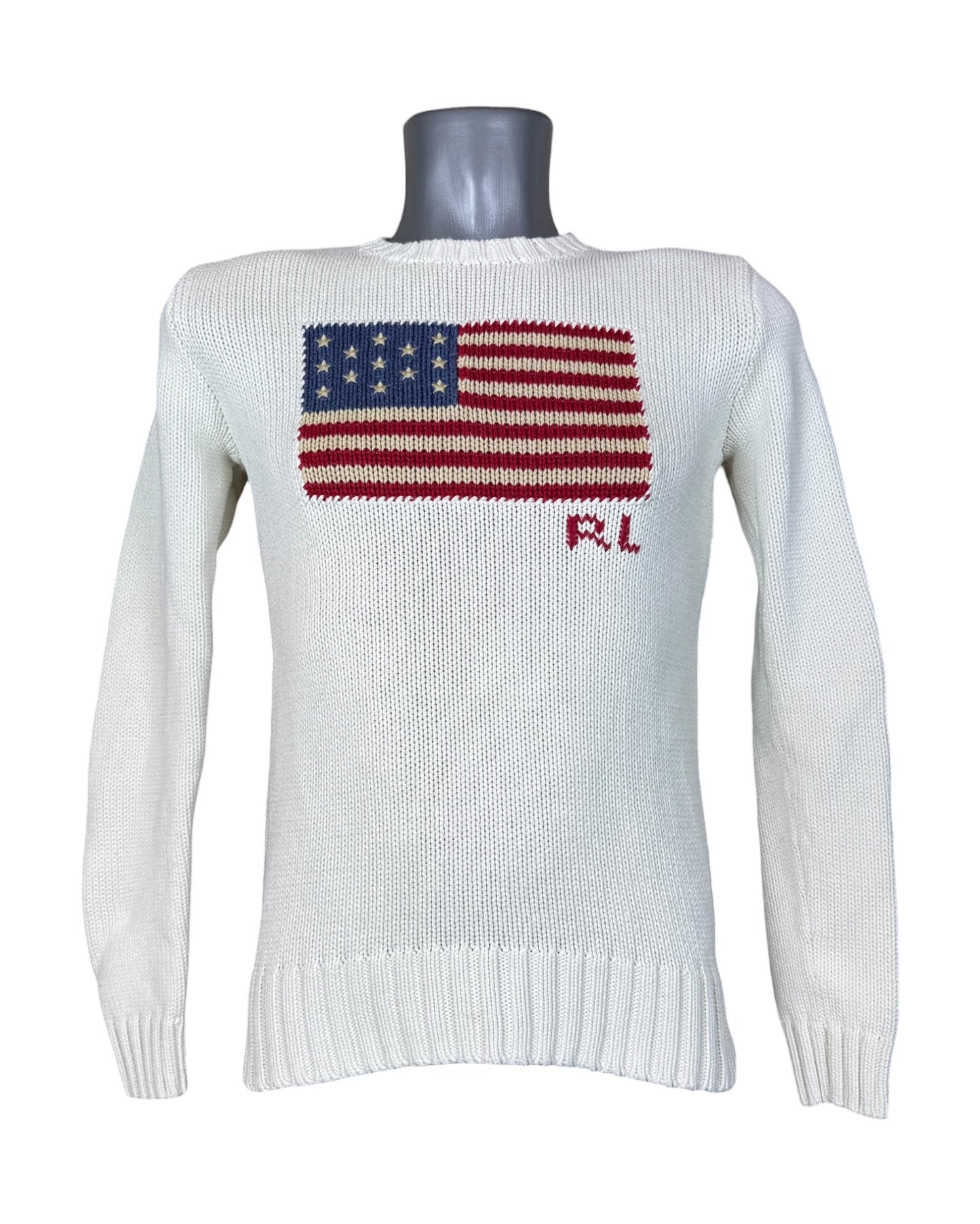 Polo Ralph Lauren Strickpullover weiß Größe S
