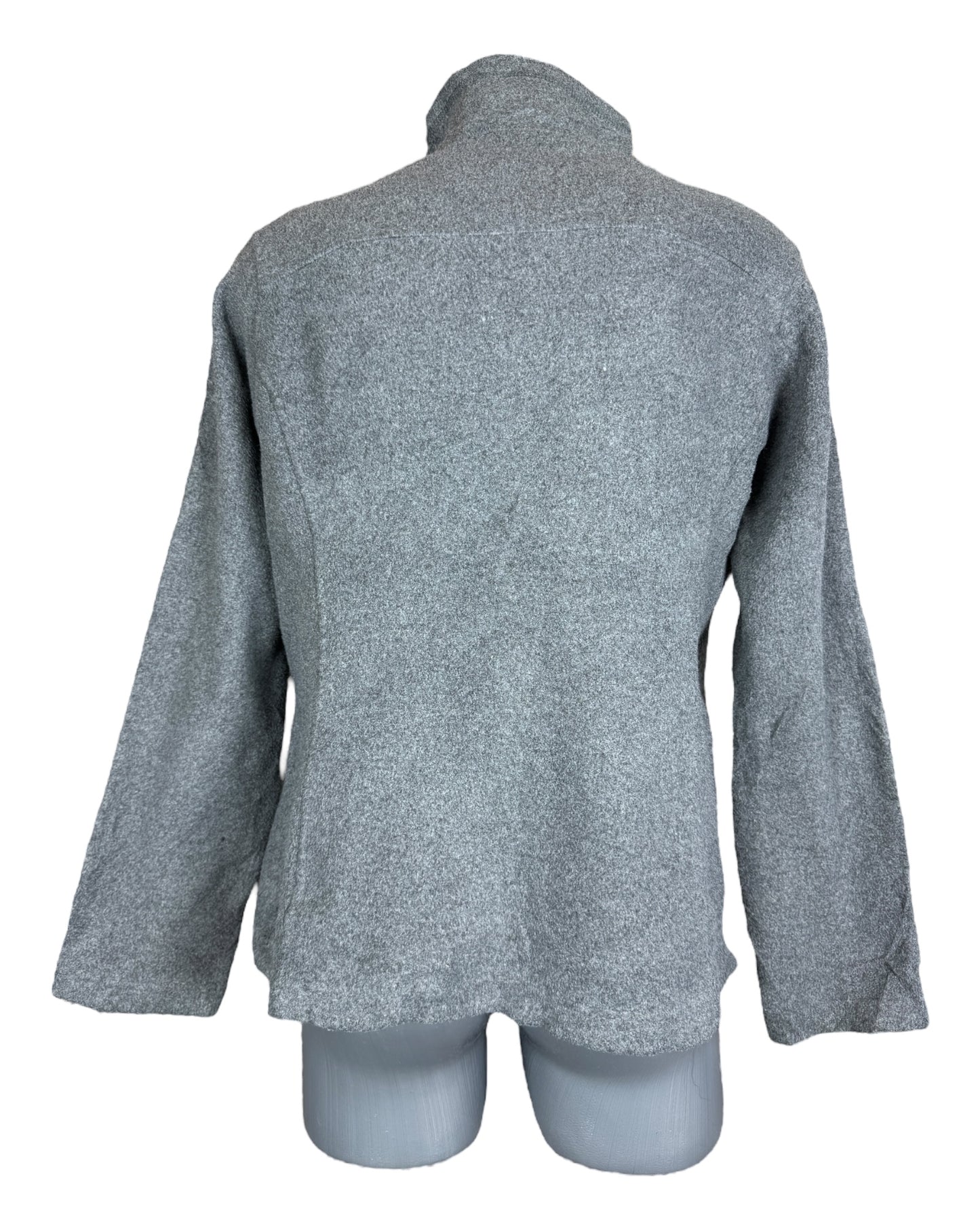 Patagonia Fleece Jacke grau Größe M