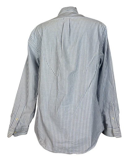 Polo Ralph Lauren Oxfordhemd hellblau weiß gestreift Größe L