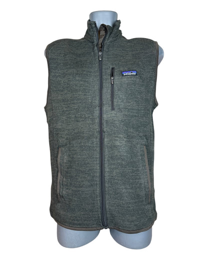 Patagonia Fleece Weste khaki Größe M
