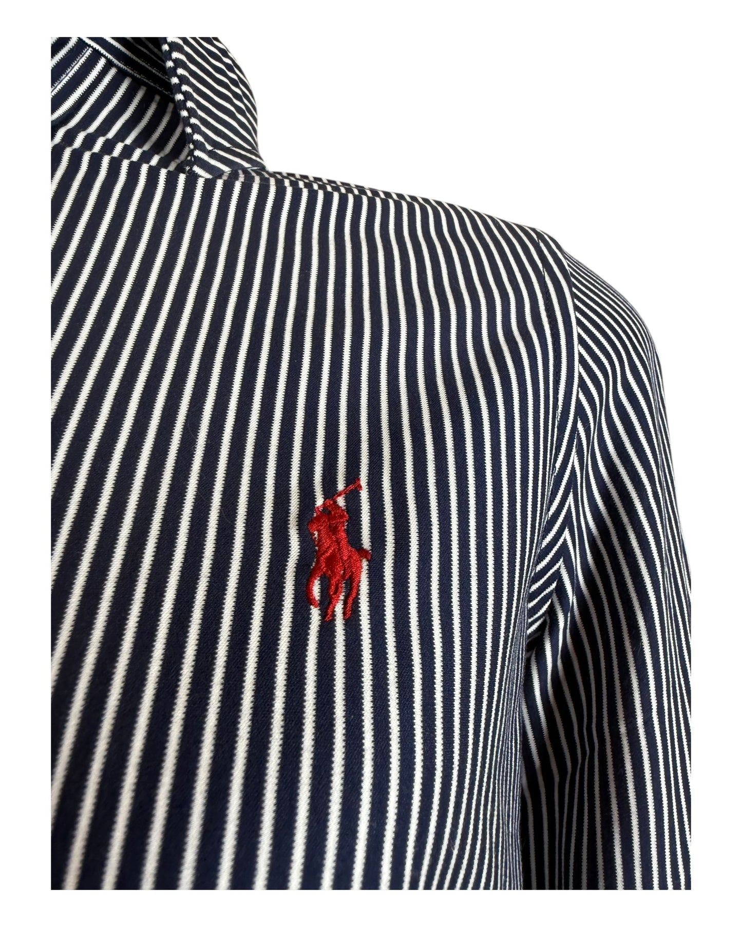 Polo Ralph Lauren Bluse schwarz weiß gestreift Größe M