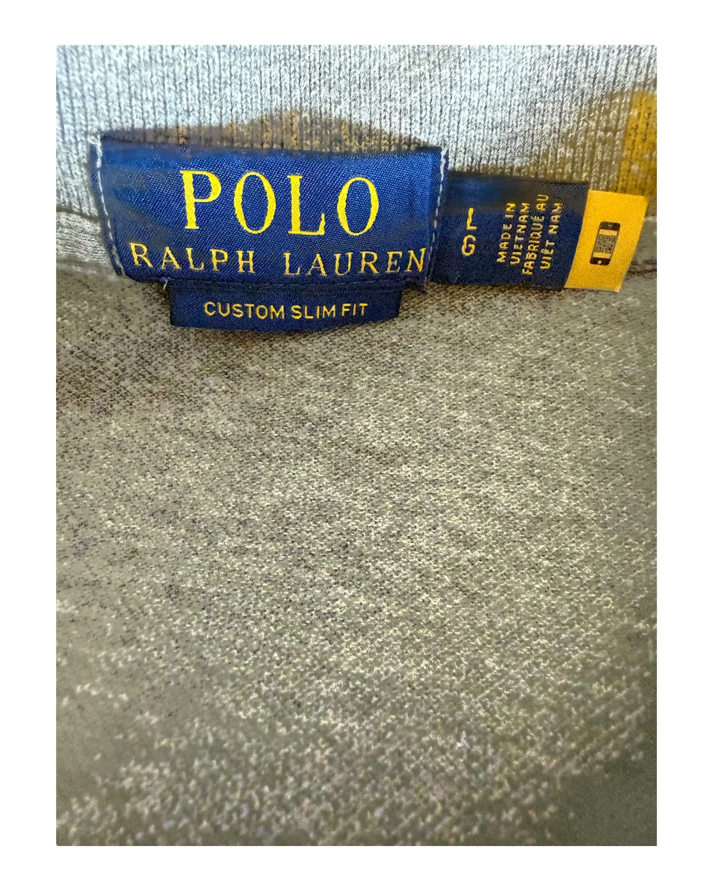 Polo Ralph Lauren Poloshirt grau Größe L