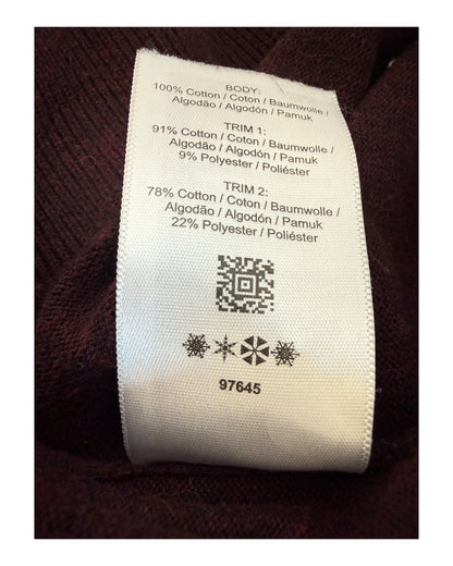 Fred Perry Poloshirt bordeauxrot Größe M