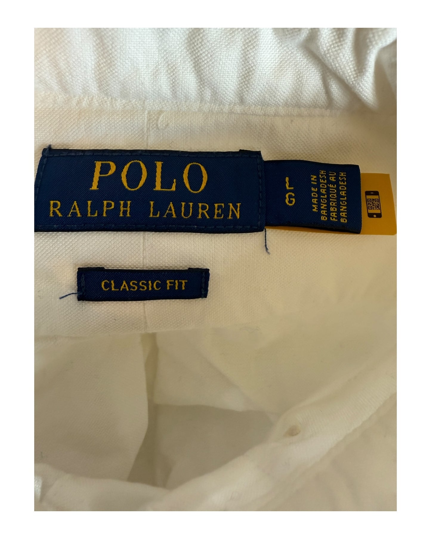 Polo Ralph Lauren Oxfordhemd weiß Größe L