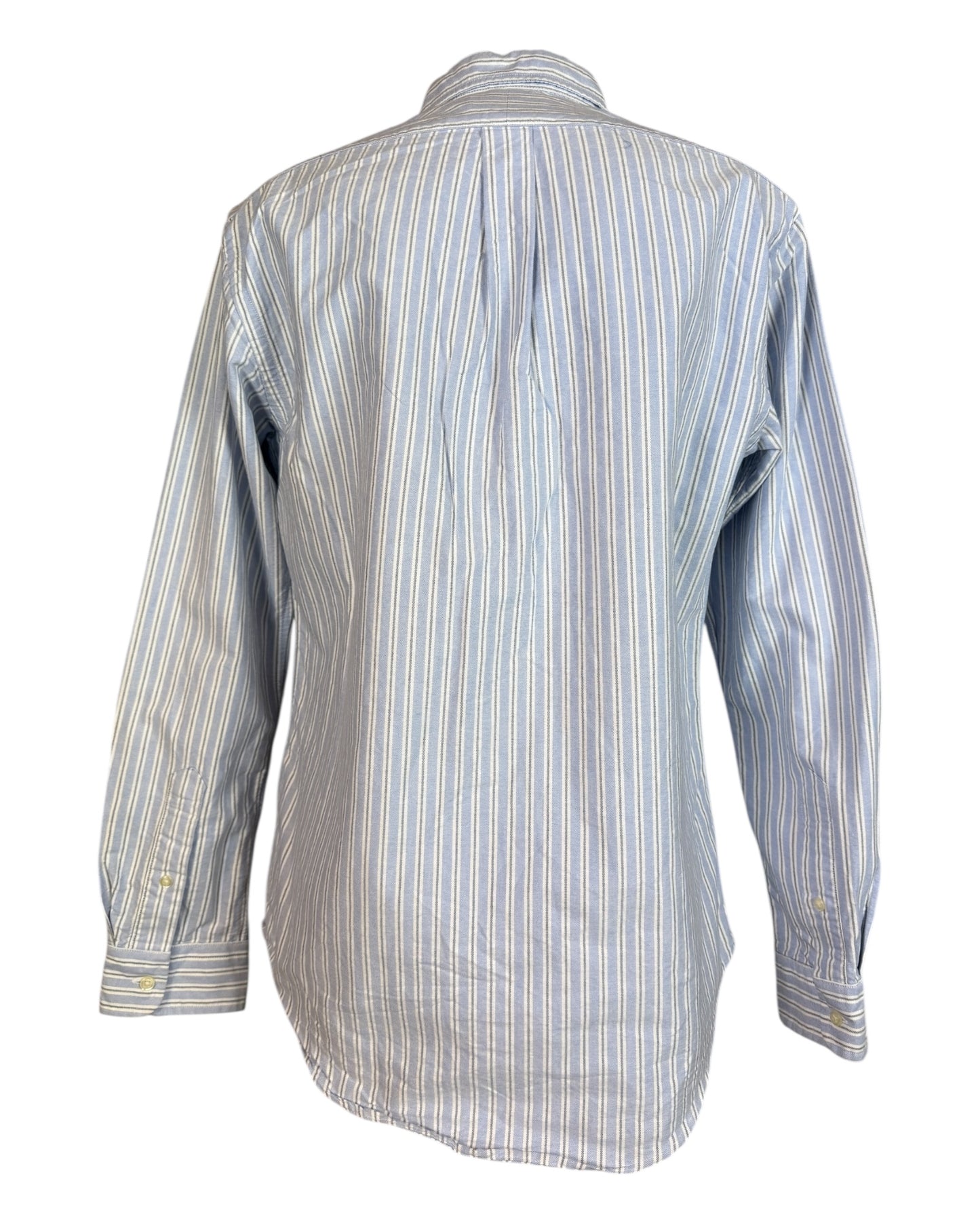 Polo Ralph Lauren Oxfordhemd hellblau weiß gestreift Größe M