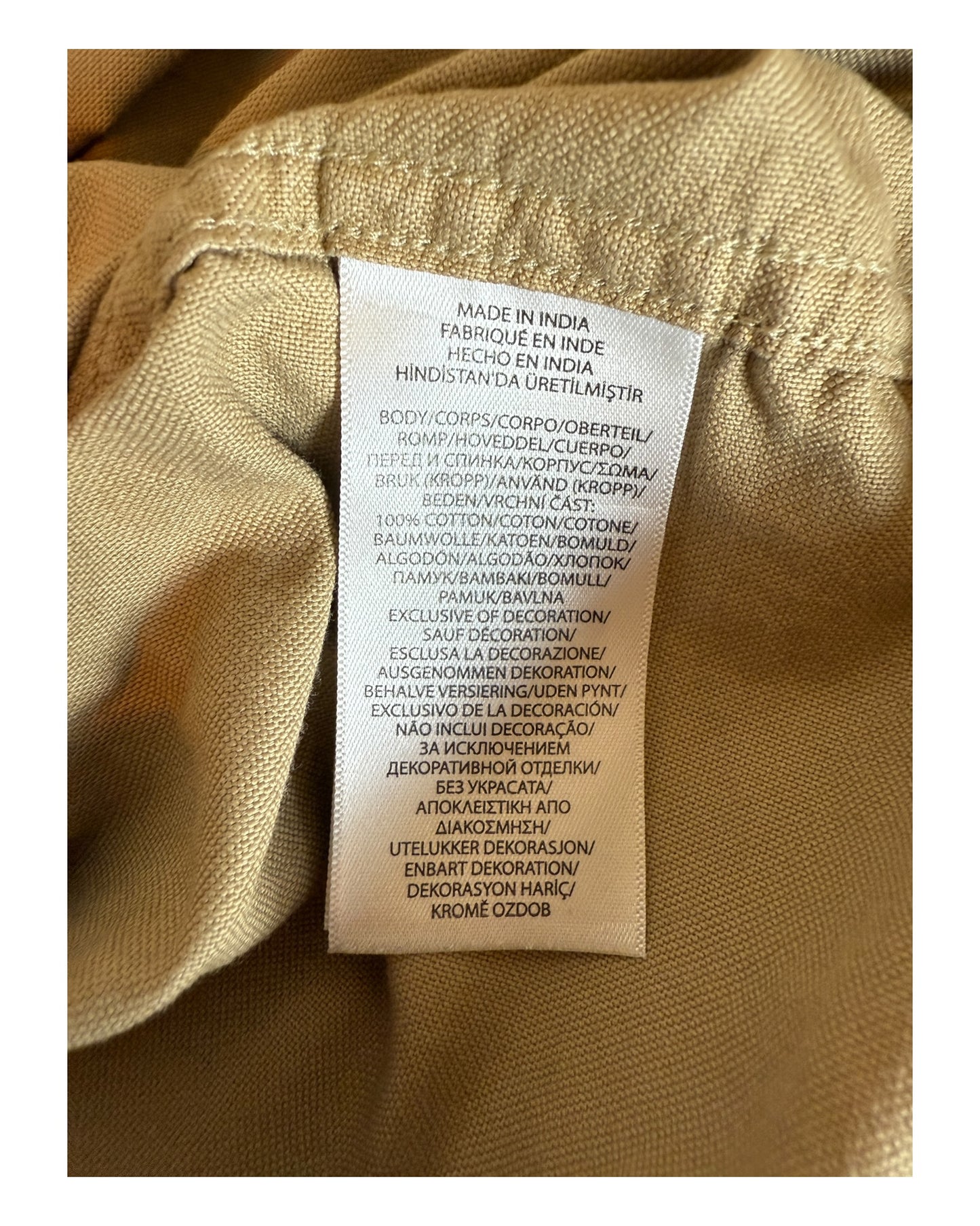 Polo Ralph Lauren Harrington Jacke beige Größe L