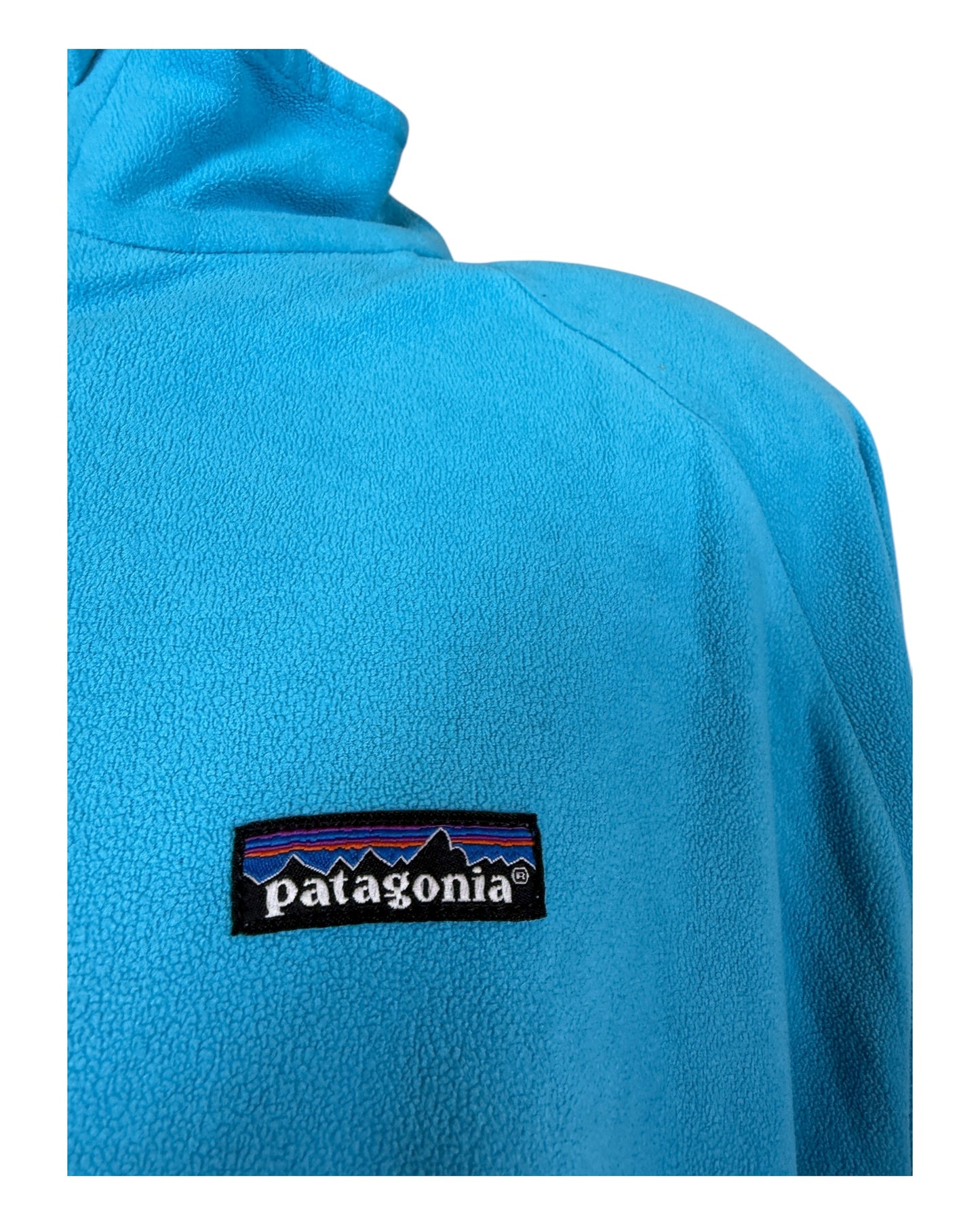Patagonia Fleece Jacke hellblau Größe XL