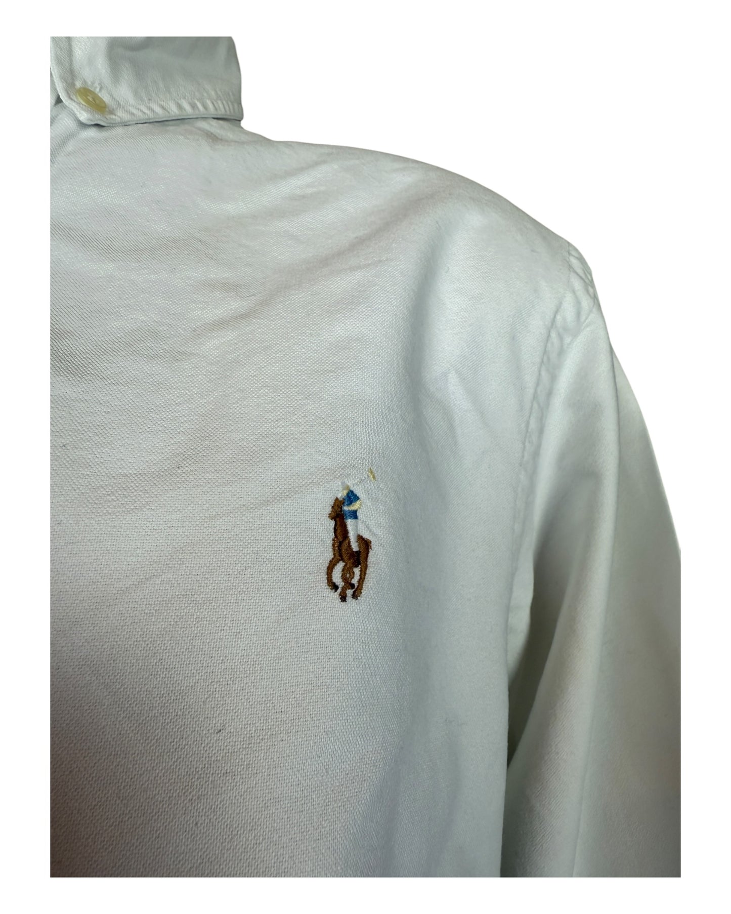 Polo Ralph Lauren Oxfordhemd weiß Größe L